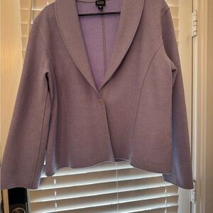 Eileen Fisher Soft Purple Blazer